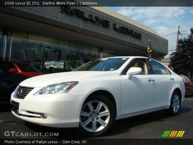 2008 Lexus ES 350 in Starfire White Pearl