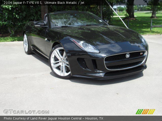 2014 Jaguar F-TYPE V8 S in Ultimate Black Metallic