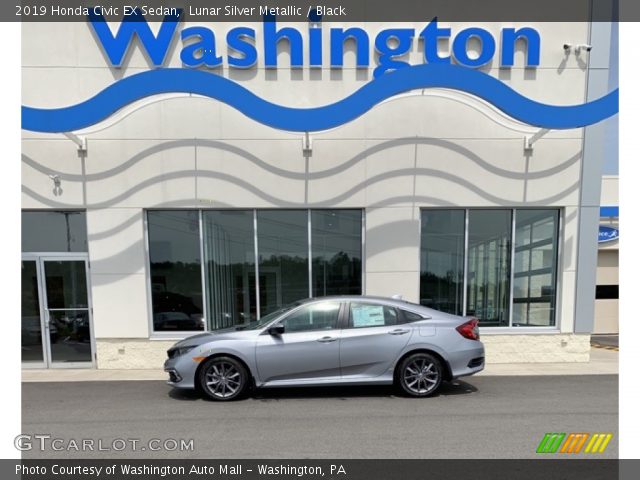 2019 Honda Civic EX Sedan in Lunar Silver Metallic