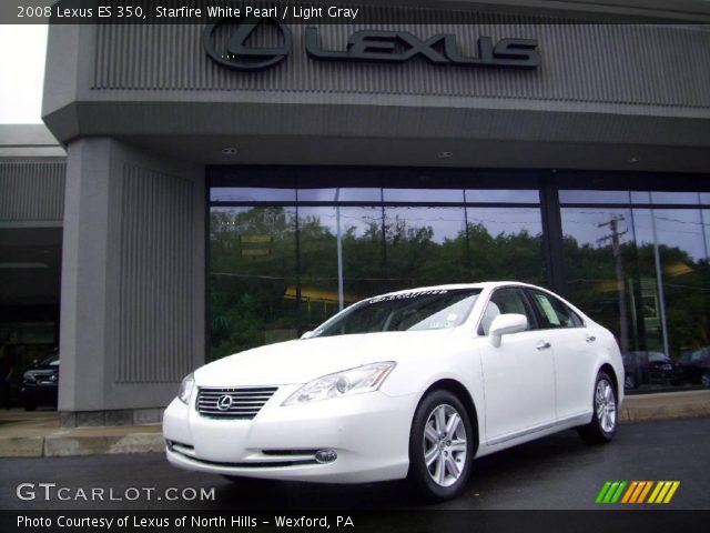2008 Lexus ES 350 in Starfire White Pearl