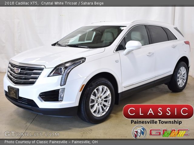 2018 Cadillac XT5  in Crystal White Tricoat