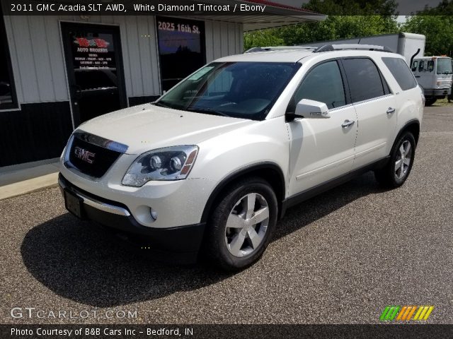 2011 GMC Acadia SLT AWD in White Diamond Tintcoat