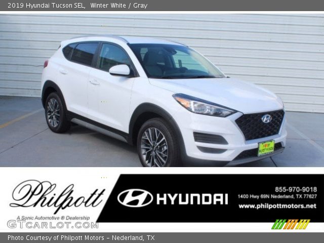 2019 Hyundai Tucson SEL in Winter White