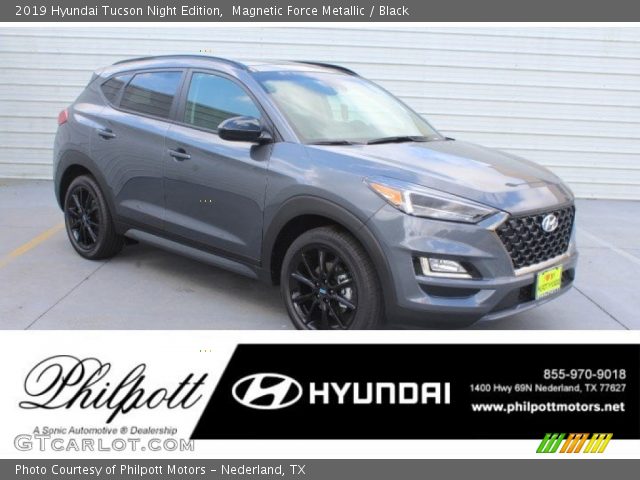 2019 Hyundai Tucson Night Edition in Magnetic Force Metallic