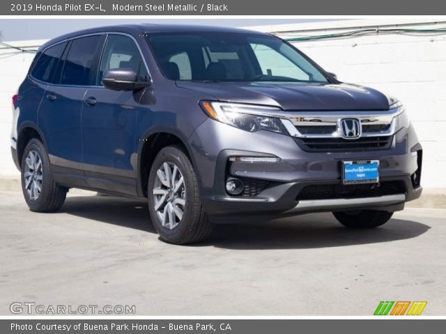 2019 Honda Pilot EX-L in Modern Steel Metallic