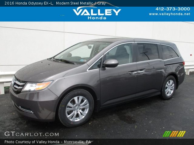 2016 Honda Odyssey EX-L in Modern Steel Metallic