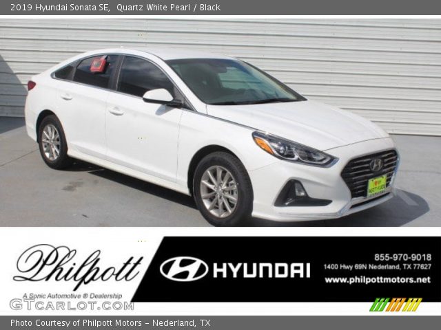 2019 Hyundai Sonata SE in Quartz White Pearl