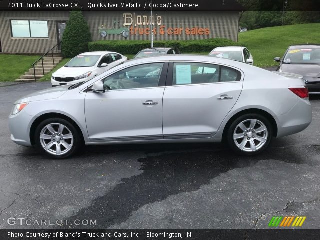 2011 Buick LaCrosse CXL in Quicksilver Metallic