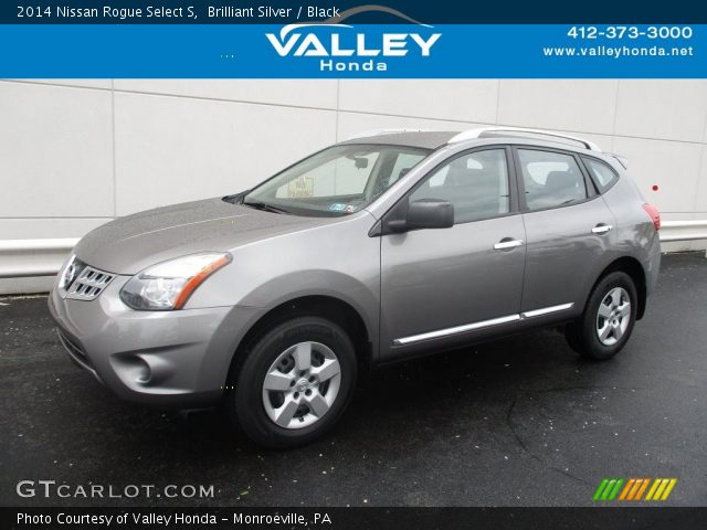 2014 Nissan Rogue Select S in Brilliant Silver