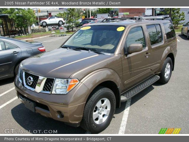 2005 Nissan Pathfinder SE 4x4 in Woodland Bronze Metallic