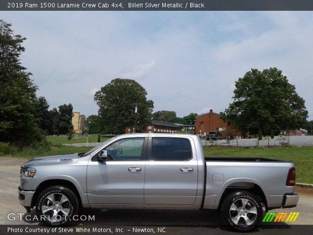 2019 Ram 1500 Laramie Crew Cab 4x4 in Billett Silver Metallic