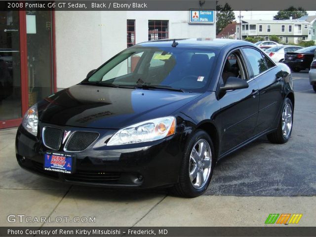 2008 Pontiac G6 GT Sedan in Black