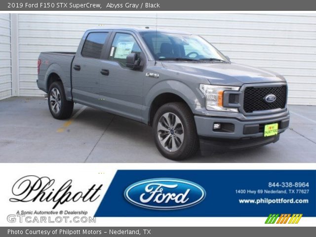 2019 Ford F150 STX SuperCrew in Abyss Gray