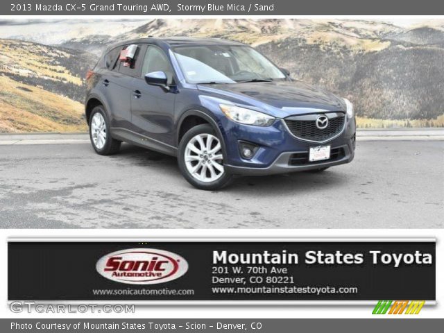 2013 Mazda CX-5 Grand Touring AWD in Stormy Blue Mica