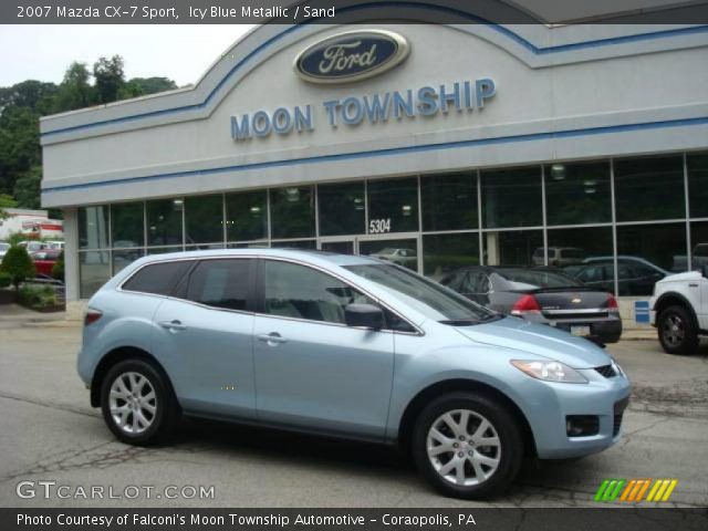 2007 Mazda CX-7 Sport in Icy Blue Metallic