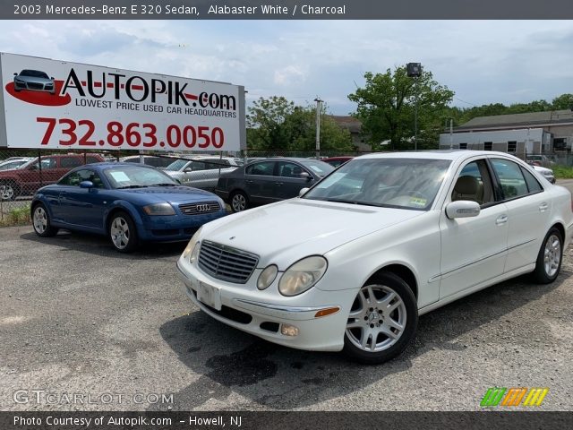 2003 Mercedes-Benz E 320 Sedan in Alabaster White
