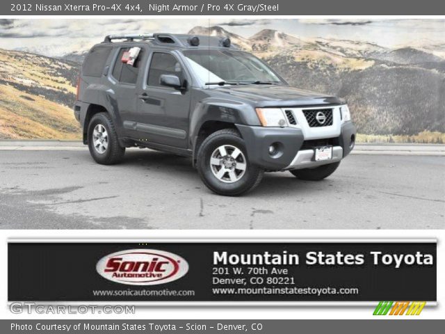 2012 Nissan Xterra Pro-4X 4x4 in Night Armor