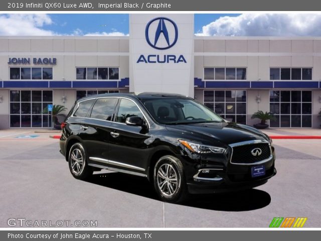 2019 Infiniti QX60 Luxe AWD in Imperial Black