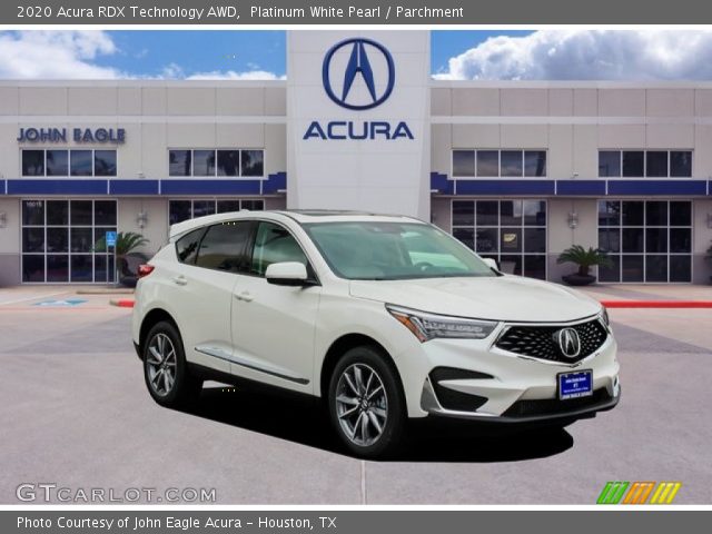 2020 Acura RDX Technology AWD in Platinum White Pearl