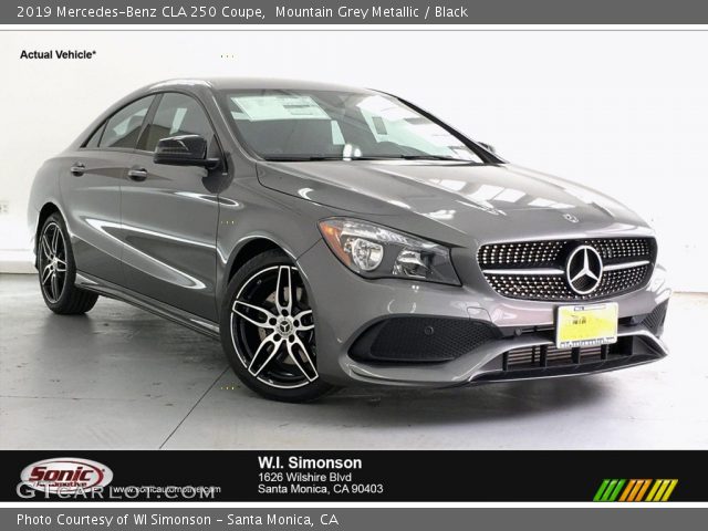 2019 Mercedes-Benz CLA 250 Coupe in Mountain Grey Metallic
