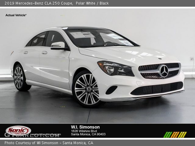 2019 Mercedes-Benz CLA 250 Coupe in Polar White