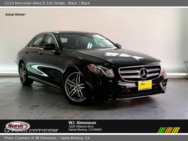 2019 Mercedes-Benz E 300 Sedan in Black