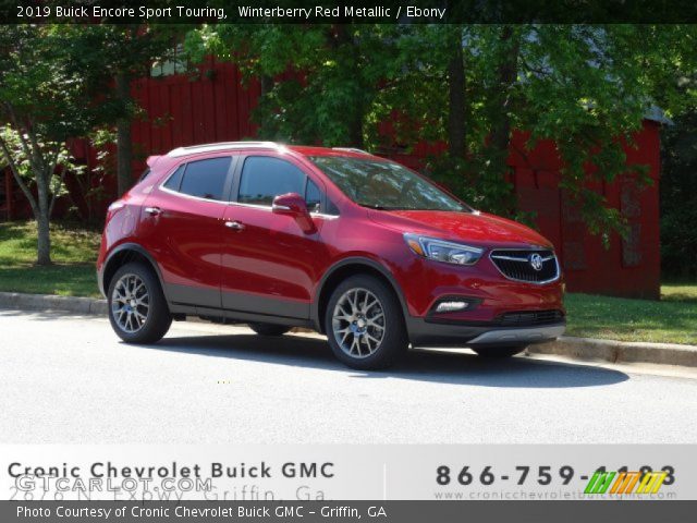 2019 Buick Encore Sport Touring in Winterberry Red Metallic