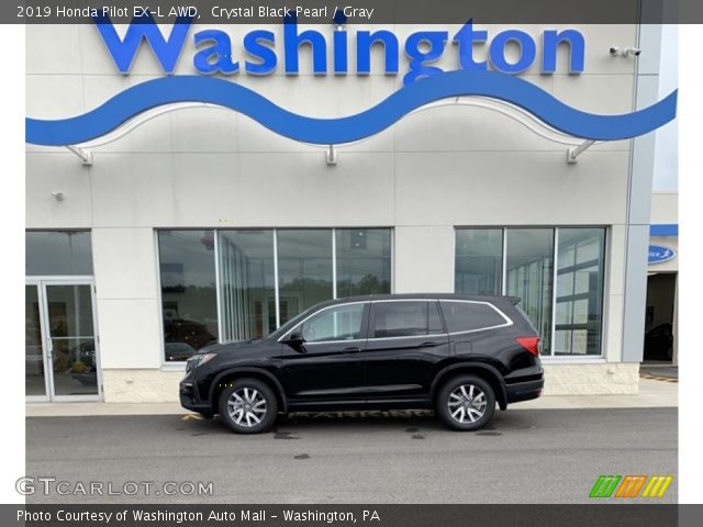 2019 Honda Pilot EX-L AWD in Crystal Black Pearl