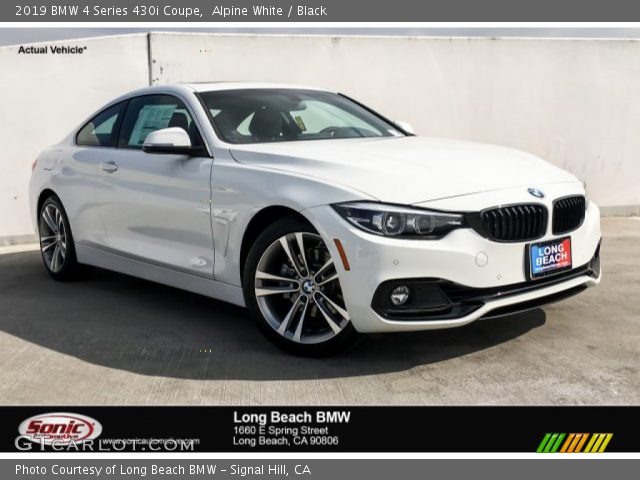 2019 BMW 4 Series 430i Coupe in Alpine White
