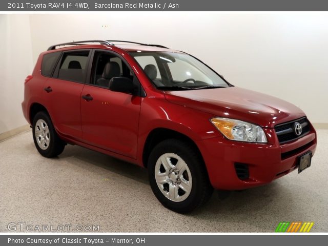 2011 Toyota RAV4 I4 4WD in Barcelona Red Metallic