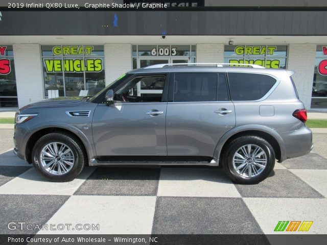 2019 Infiniti QX80 Luxe in Graphite Shadow