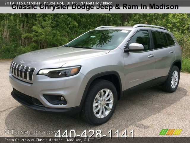 2019 Jeep Cherokee Latitude 4x4 in Billet Silver Metallic