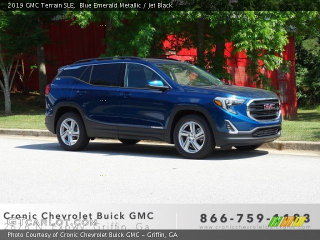 2019 GMC Terrain SLE in Blue Emerald Metallic