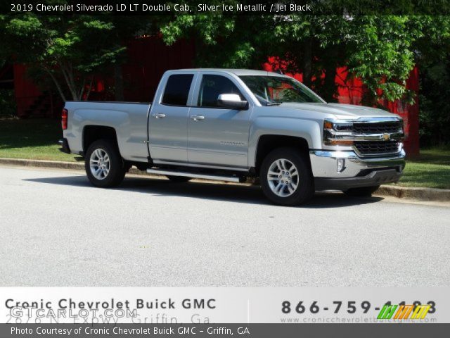 2019 Chevrolet Silverado LD LT Double Cab in Silver Ice Metallic