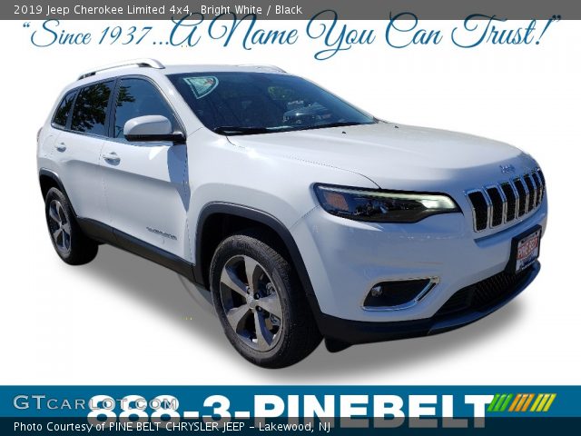 2019 Jeep Cherokee Limited 4x4 in Bright White