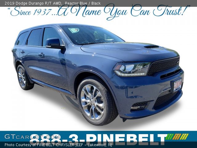 2019 Dodge Durango R/T AWD in Reactor Blue