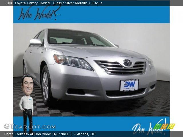 2008 Toyota Camry Hybrid in Classic Silver Metallic