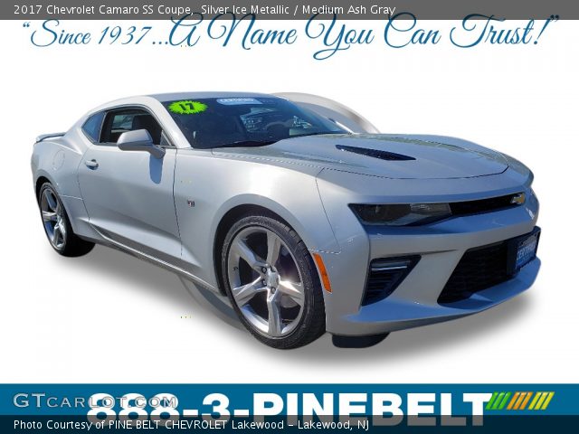 2017 Chevrolet Camaro SS Coupe in Silver Ice Metallic