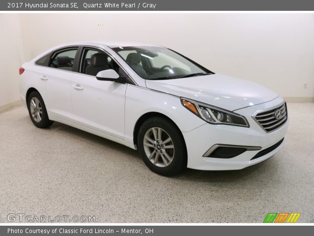 2017 Hyundai Sonata SE in Quartz White Pearl