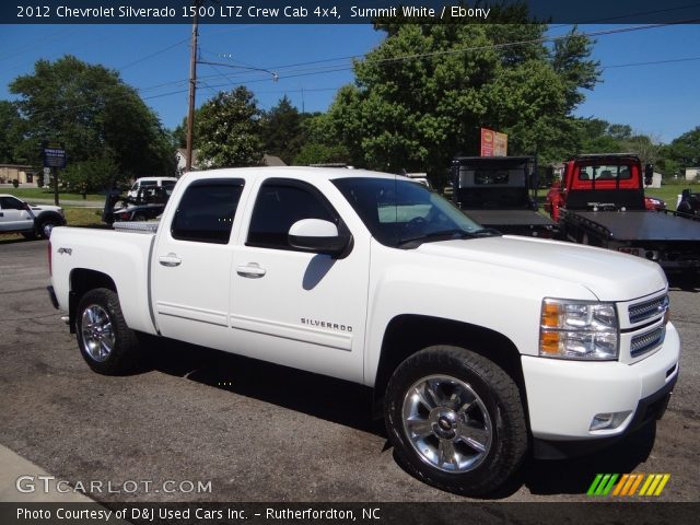 2012 Chevrolet Silverado 1500 LTZ Crew Cab 4x4 in Summit White