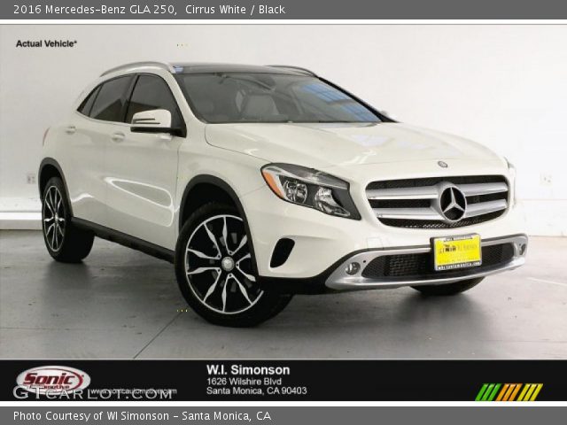 2016 Mercedes-Benz GLA 250 in Cirrus White