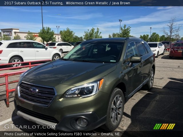 2017 Subaru Outback 2.5i Touring in Wilderness Green Metallic