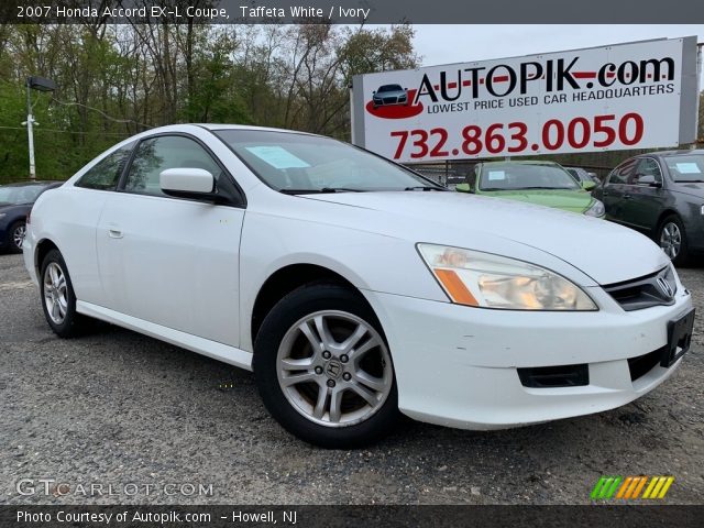 2007 Honda Accord EX-L Coupe in Taffeta White