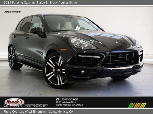 2014 Porsche Cayenne Turbo S in Black