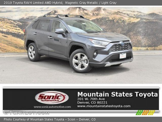 2019 Toyota RAV4 Limited AWD Hybrid in Magnetic Gray Metallic