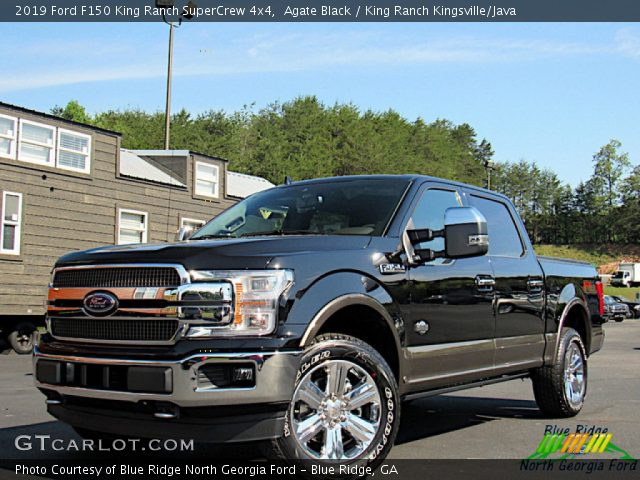 2019 Ford F150 King Ranch SuperCrew 4x4 in Agate Black