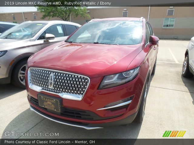 2019 Lincoln MKC Reserve AWD in Ruby Red Metallic