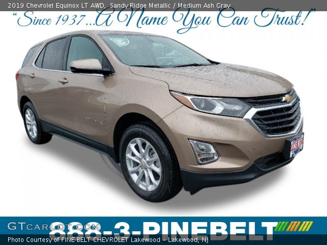 2019 Chevrolet Equinox LT AWD in Sandy Ridge Metallic