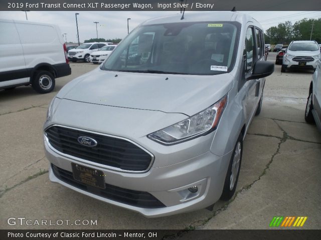 2019 Ford Transit Connect XLT Passenger Wagon in Ingot Silver