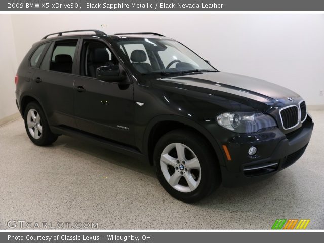 2009 BMW X5 xDrive30i in Black Sapphire Metallic